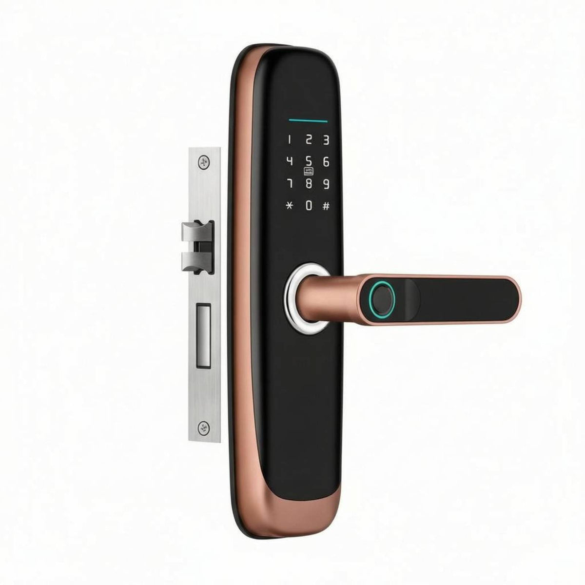 Wooden Door Digital Lock Multiple Methods for Hotel