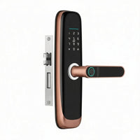 Wooden Door Digital Lock Multiple Methods for Hotel