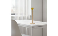 Scrunchie Stand with Star Topper Wooden Scrunchie Holder Stand Upright Hair Tie Organizer for Girls