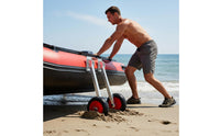 Boat Trailer Wheel Variable Angle Launching Wheels for Inflatable Boats