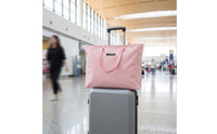 Spacious Travel Bag with Luggage Sleeve Versatile Polyester Travel Tote Lightweight Zippered Carryall Bag Adjustable for Overnight Stays