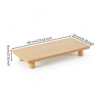 Display Stand Riser Wooden Display Stand Space-Saving Desk Shelf for Professionals