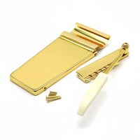 Tremolo Tailpiece Solid Brass Guitar Vibrato Bridge Tremolo Tailpiece for Luthiers