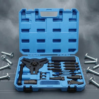 Two Clutch Transmission Remover Installer Tool Kit Heavy-Duty Two Clutch Transmission Tool with Storage Case Dry for Car Enthusiasts