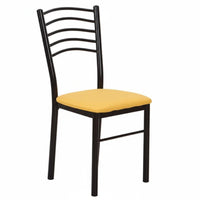 Modern Design Molded Shell Chair with Metal Legs Minimalist and design Household Furniture adaptable Use Easy to Clean for Homeowners, Apartment Dwellers, Business Owners, Dining Room, Restaurant, Kitchen, Home Office