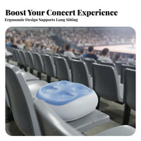 Height Elevate Ing Portable Heightening Pad Lightweight Concert Seat Cushion Easy Inflation for Sports Fans, Concerts, Stadiums