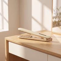 Scalp-Lifting Volumizing Iron Smooth Straightening Iron with Curved Plate Less Frizz Hair Straightener with Suspended Plate for Home