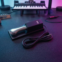 Universal Compatibility Keyboard Modulation Pedal 2 in 1 Keyboard Volume Pedal Polarity Switch Audio Gear No Battery Needed for Stage, Studio