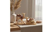 Realistic Intricacy Miniature Camel Figurine Hand Painted Micro Landscape Decoration for Hobbyists, Desktop, Terrarium