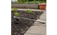 Multi-Purpose Stainless Steel Weeding Tool Rust-Resistant Root Weeder Long-Lasting Soil Loosening Tool for Yard