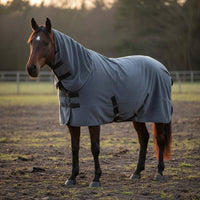 Skin-Friendly Winter Horse Blanket Anti-Chafe Fleece Horse Rug Quick-Drying Equestrian Supplies for Cold Weather, Outdoor