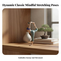 1:64 Scale Stretching Model Vivid Poses 1:64 Scale Stretching Figure Resin Miniature Scene Figurine Collectible Photography