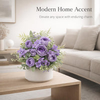 Silk Peonies Bouquets, Artificial Flowers Silk Peonies, Wedding Party Table Centerpieces, Floral Arrangement Home Kitchen