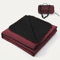 Picnic Blanket with a Soft Surface for a Family Picnic, Waterproof Camping Blanket and Beach Mat, Large Outdoor Blanket with a Carry Bag