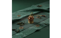 Pagoda Candle Wick Cover Zinc Alloy Construction Candle Wick Cover Long-Lasting Metal Heat-Resistant for Home Decor
