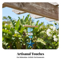 Hanging Ornament Coastal Elegance Driftwood Sea Creature Decoration Design Sea Creature Hanging Decor for Washroom