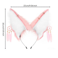 Headband with Dreamcatcher Ornaments Dangling Costume Headpiece Cute Hair Hoop for Cosplay, Halloween