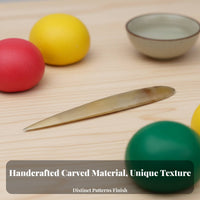 Ox Antler Modeling Tool Handmade Clay Sculpture Multi-Purpose for Sculptors