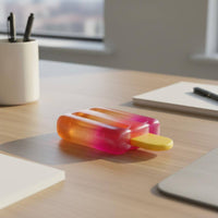 Relaxation Ice Ice Treat Squishy Cute Rainbow Color Ice Ice Treat Stress Toy Anxiety Relief Ice Ice Treat Stress Reliever Kawaii for Office, School, Travel