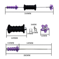 Auto Body Puller with Rubber Grip Easy to Use Spring Pull Professional Metal Surface Leveler Tool for Garage