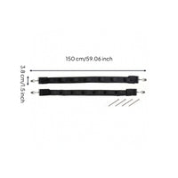 2 Pieces Fishing Rod Rack Strap Long-Lasting Car Fishing Rod Strap Heavy-Duty