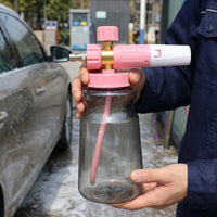 Car Cleaning Foam Sprayer for Efficient Car Wash, Professional Car Washing Foam Lance with 1/4 Quick Connect, 1L Bottle, Durable Aluminum Body