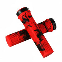 Handlebar Grips with Lock Rings Anti-Slip Handlebar Grips with Ends Textured for Commuting