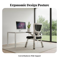 Ergonomic revolving Chair Height Adjustable Ergonomic Mesh Task Chair Support Office Furniture for Adults, esports participants, Dormitory, Study Room, Bedroom