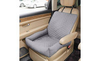Passenger Seat Dog Nest Washable Dog Bed Non-Slip Bottom Elevated Puppy Car Bed for Dogs, Cats, Road Trips, Travel