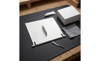 Flat Rectangular Replacement Skimmer Door Flap Hinge-Style Pool Skimmer Door Flap White Mounting Tabs