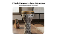 Beginner Friendly Handheld Percussion Screw-Tunable Andblet Drum Easy to Play Musical Instrument Portable Design for Beginners, Musicians, Music Enthusiasts, Home, Live Performance, Relaxation, Studio Recording
