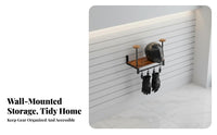 Motorcycle Helmet Rack Long-Lasting Steel Frame Motorcycle Helmet Holder