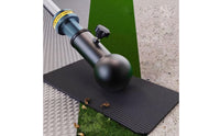 Barbells Rotating Barbells Anchor with Tightening Knob Space-Efficient-Saving Fitness Equipment for Athletes