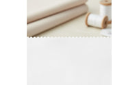 100 Pieces Precut White Squares Uniform Size 5-Inch Textile Squares Soft 5 Inch Textile Square for Sewing, Crafting