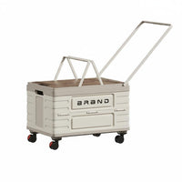 Foldable Storage Box Portable Trunk Storage Box Heavy Duty Home Organization for Picnic, Travel