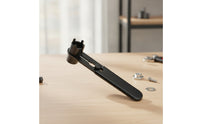 Wrench with Head Multifunction Angle Wrench Versatile Tool for Handymen, Mechanics, Workshop, Garage