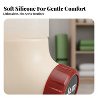 Silicone Mouthpiece Lung Capacity Exerciser Medical-Grade Material Breathing Muscle Exerciser Easy to Use Adjustable Resistance Breathing Device for Mindful Movement Practice Practitioners, Fitness Enthusiasts, Athletes, Home, Workout, Gym, Travel