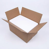Cool Box with High-Density Foam for Food Delivery, Odorless Food-Grade Insulated Carton with Outer Cardboard, Shock-Resistant Takeaway Pack