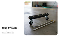 Low-Profile Design High Pressure Underbody Cleaner Powerful Clean Pressure Washer Under Car Cleaner Wide Spray for Workshop, Driveway, Patio