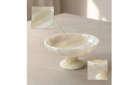 Pedestal Fruit Bowl Modern Fruit Bowl with Pedestal Neutral for Tabletop