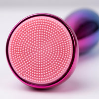 Manual Face Cleansing Brush Double Sided Facial Exfoliate, Standing Design Deep Pore Cleaning Massage, Non Electric for Adults Blackheads