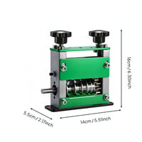 Double Drive Electric Drill Compatible Wire Stripper Sharp and Wear-Resistant Cable Stripper Anti-Slip Roller Workshop Equipment Portable for DIY Enthusiasts