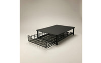 Metal Coffee Machine Stand with Drawer Sturdy Coffee Capsule Drawer Countertop Organizer Sleek for Kitchen Counter