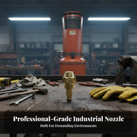 Efficient Atomization Heater Spray Nozzle Stable Combustion Brass Fuel Spray Nozzle Rust Resistant for Heating Systems