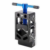Aluminum Alloy Steerer Tube Cutter Stainless Steel Bike Fork Cutting Guide Long-Lasting Fork Tube Clamp High-Strength for Workshop