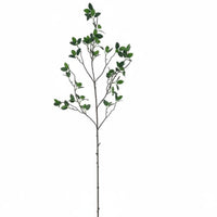 Simulation Elegant Leaf Branch Realistic Look Artificial Foliage Stems Low Maintenance Faux Elegant Leaf Spray for Living Room, Office, Bedroom