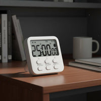Digital Study Timer Vibration Notification Silent Countdown Clock Kickstand