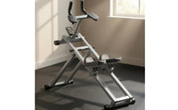 Kneeling Climbing Machine Steel Frame Waist Exerciser Floor Standing