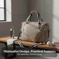 Pickleball Bag Large Capacity Women's Pickleball Bag Stylish Design Triple Carry