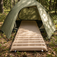 Inflatable Mattress and Air Mattress for Camping Mat, Single Inflatable Mattress with Manual Inflation Pump, Waterproof Mattress for Hiking, 288g